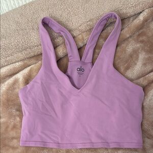 ALO Yoga Women's Purple Sports Bra